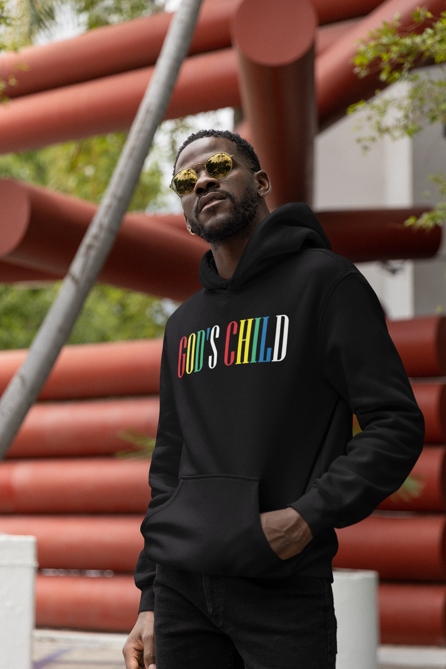 "Color Code" Hoodie (Black)