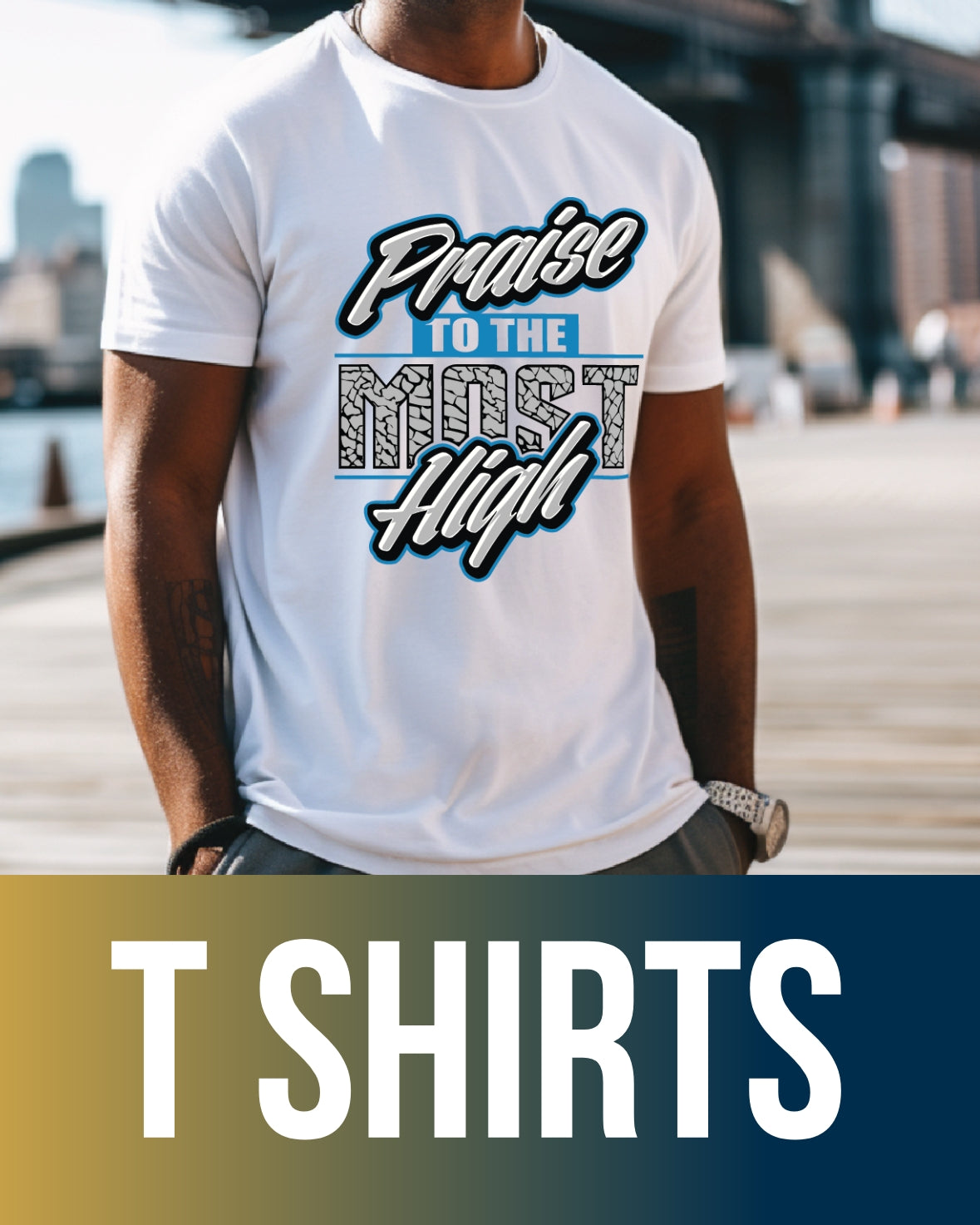 Tee shirts - Crown Him Apparel Brand